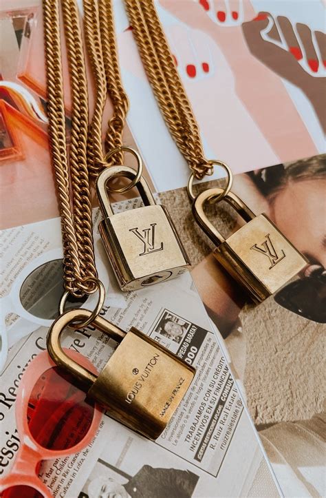 louis vuitton lock necklace australia|Louis Vuitton lock necklace vintage.